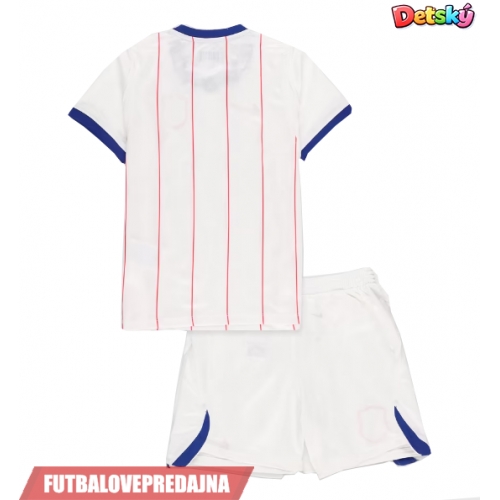 Lacne Dětský Futbalové dres Chelsea 2026-27 Krátky Rukáv - Tretina (+ trenírky)